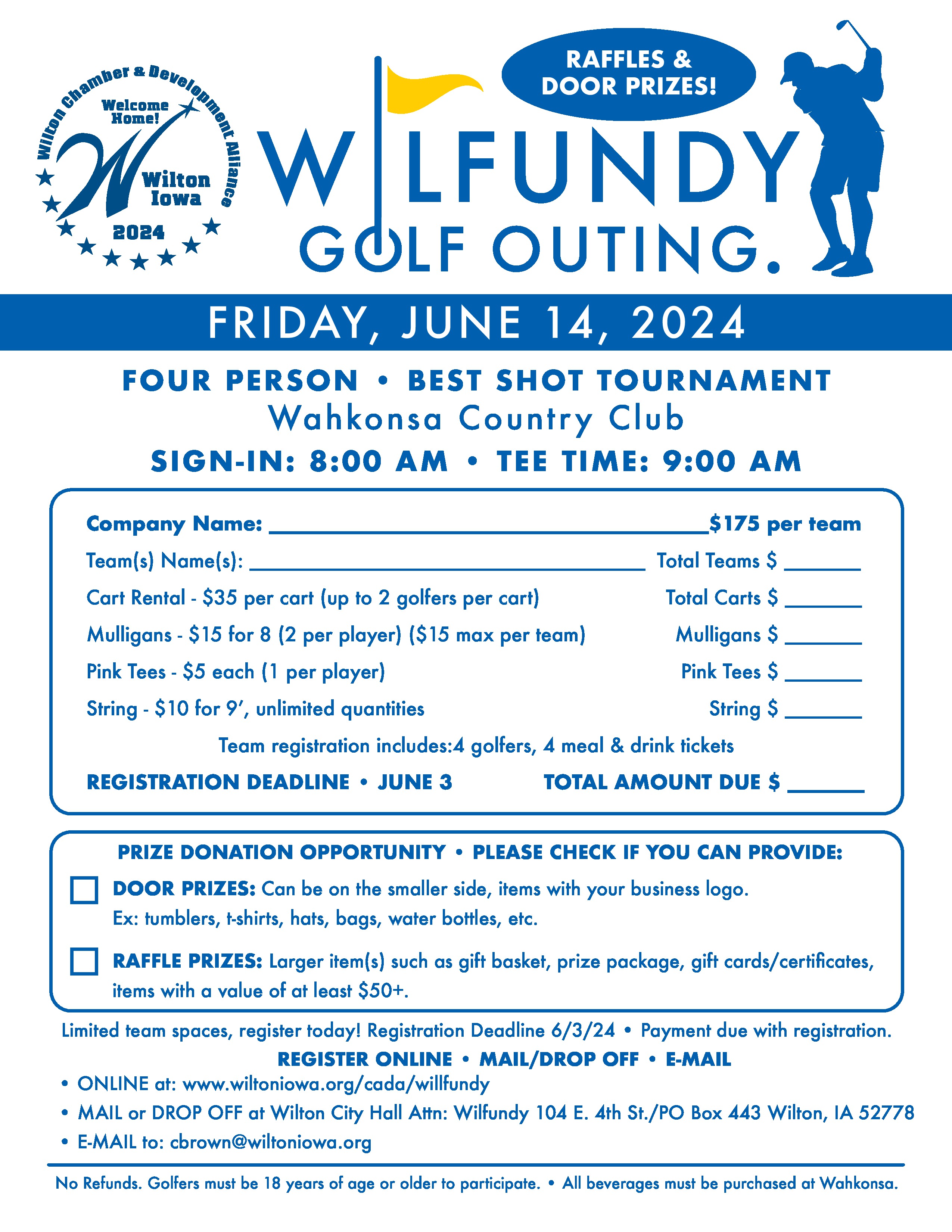 CLICK TO PRINT - Wilfundy Registration Form